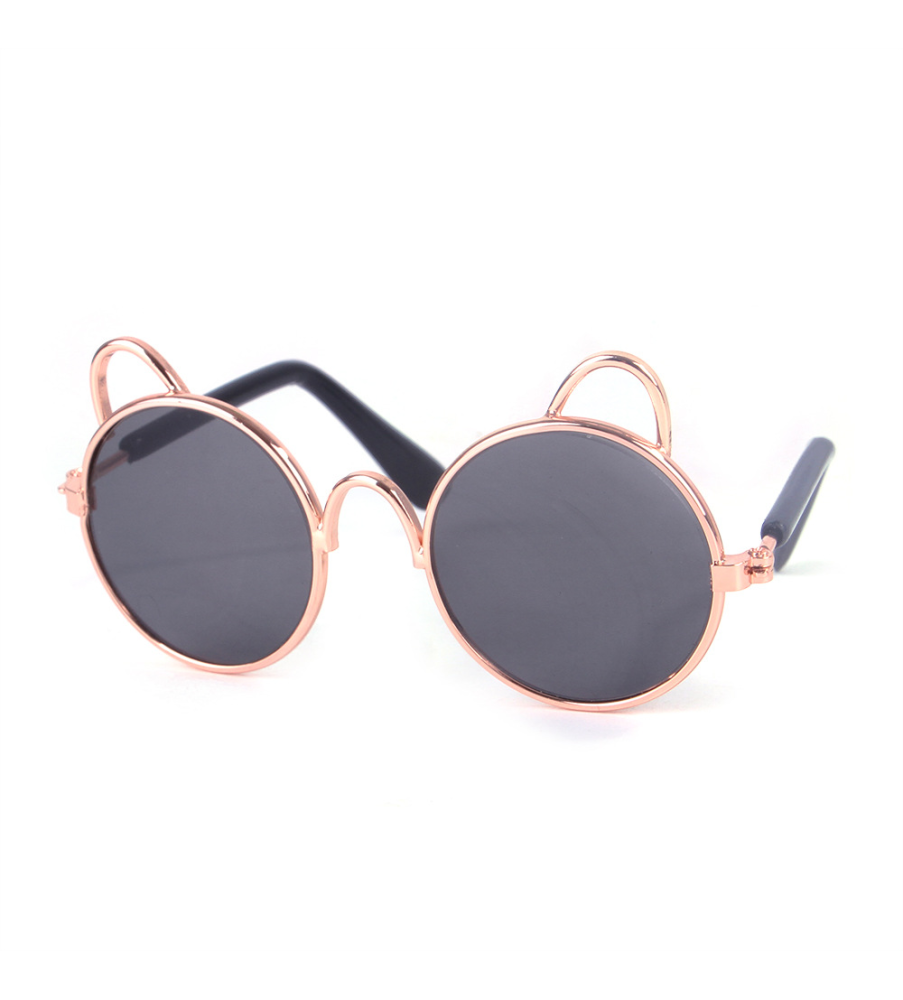Cat Cute Sunglasses Dog Teddy Sunglasses Black
