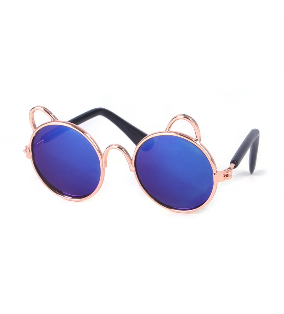Cat Cute Sunglasses Dog Teddy Sunglasses Blue