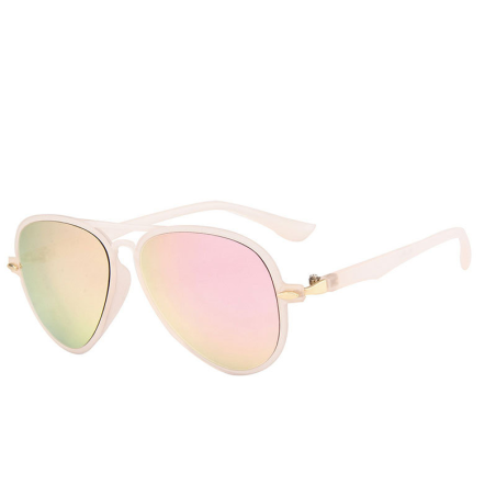 Fashion Ultralight Frame Aviator Sunglasses Pink UV400